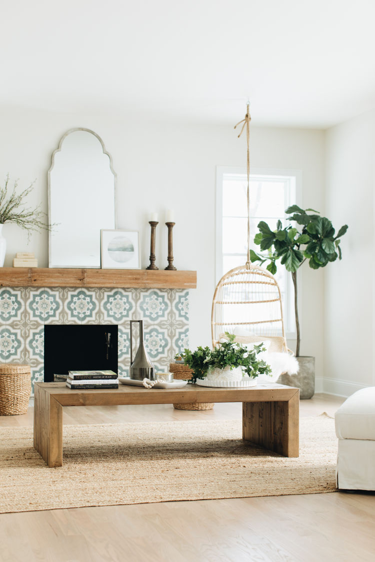 Coastal Farmhouse Living Room