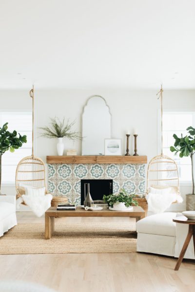 Coastal Farmhouse living room