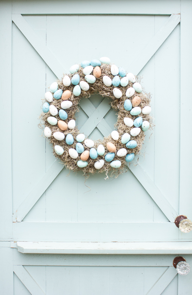 Easter Egg Wreath