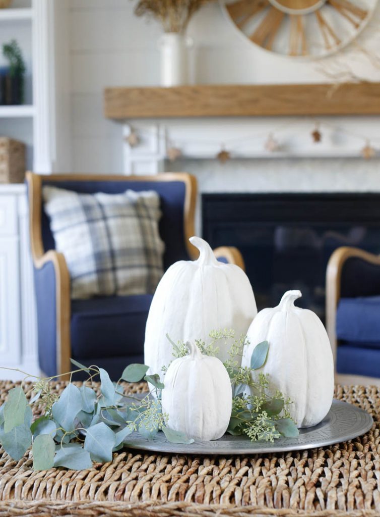 Cozy Neutral Fall Family Room Tour | Sand and Sisal