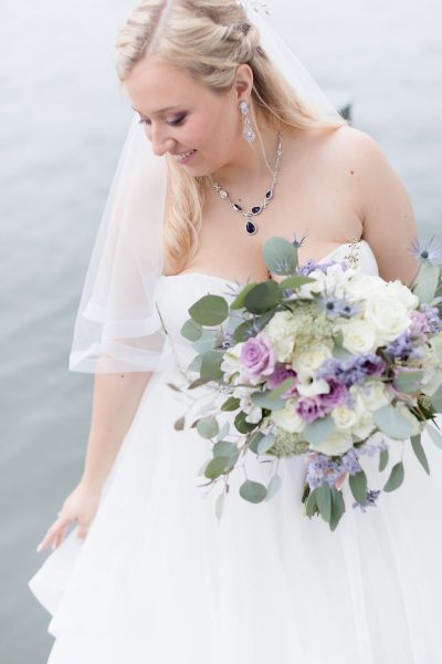 Lavender Fall Coastal WeddingLantern Wedding Centerpieces