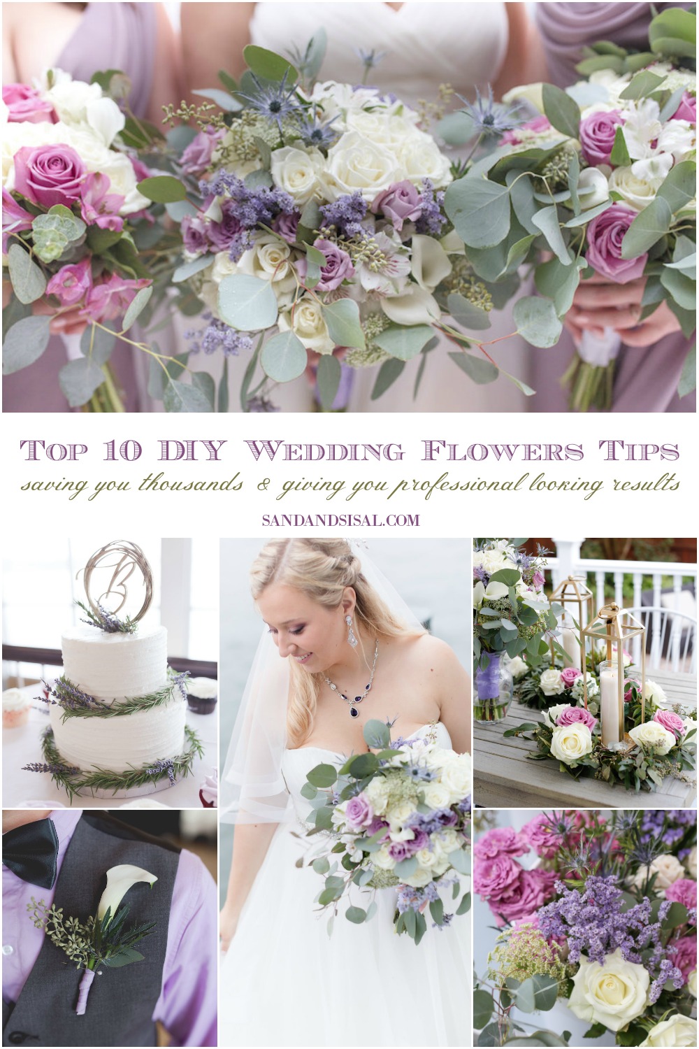 Top 10 DIY Wedding Flowers Tips