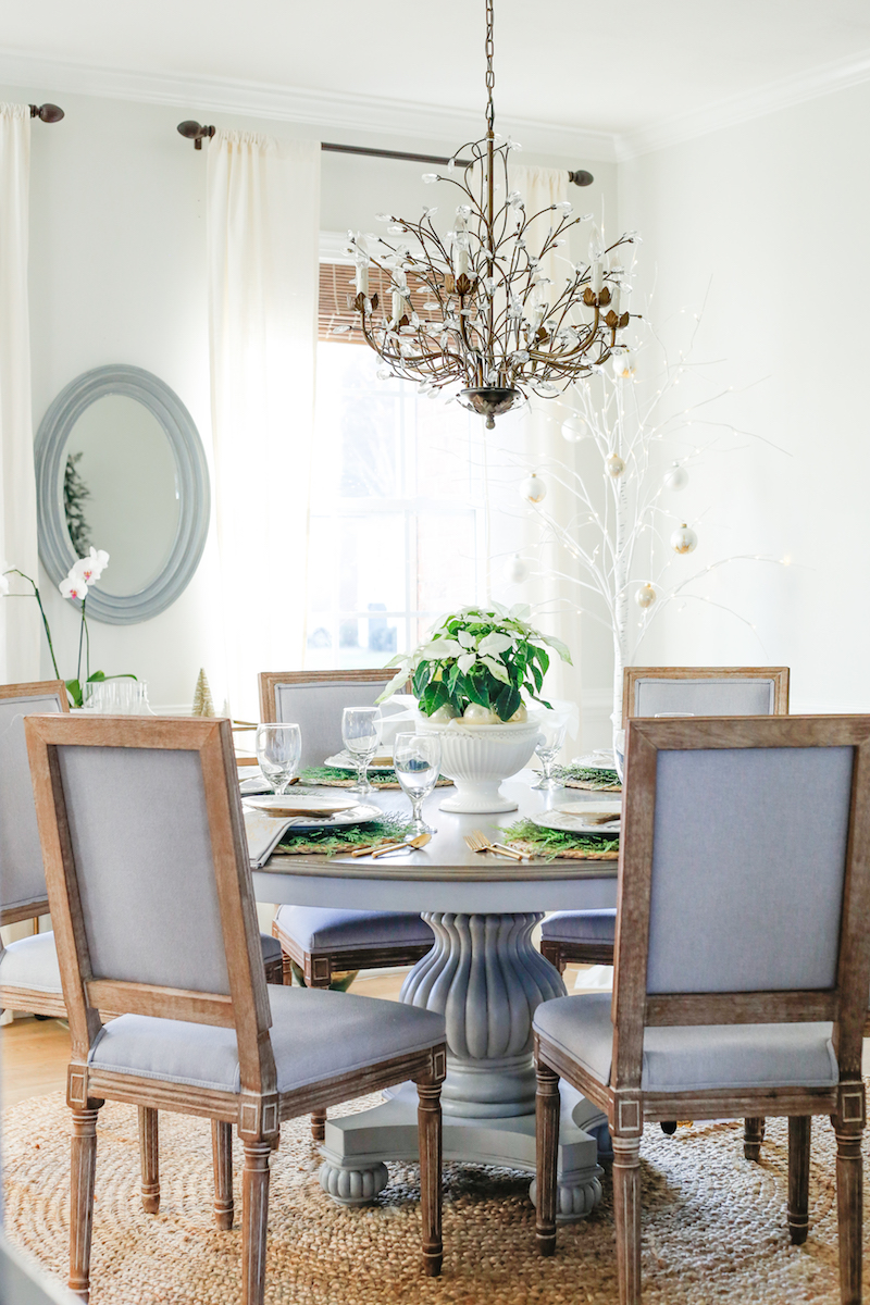 Christmas Dining Room and Table Setting Ideas | Sand and Sisal