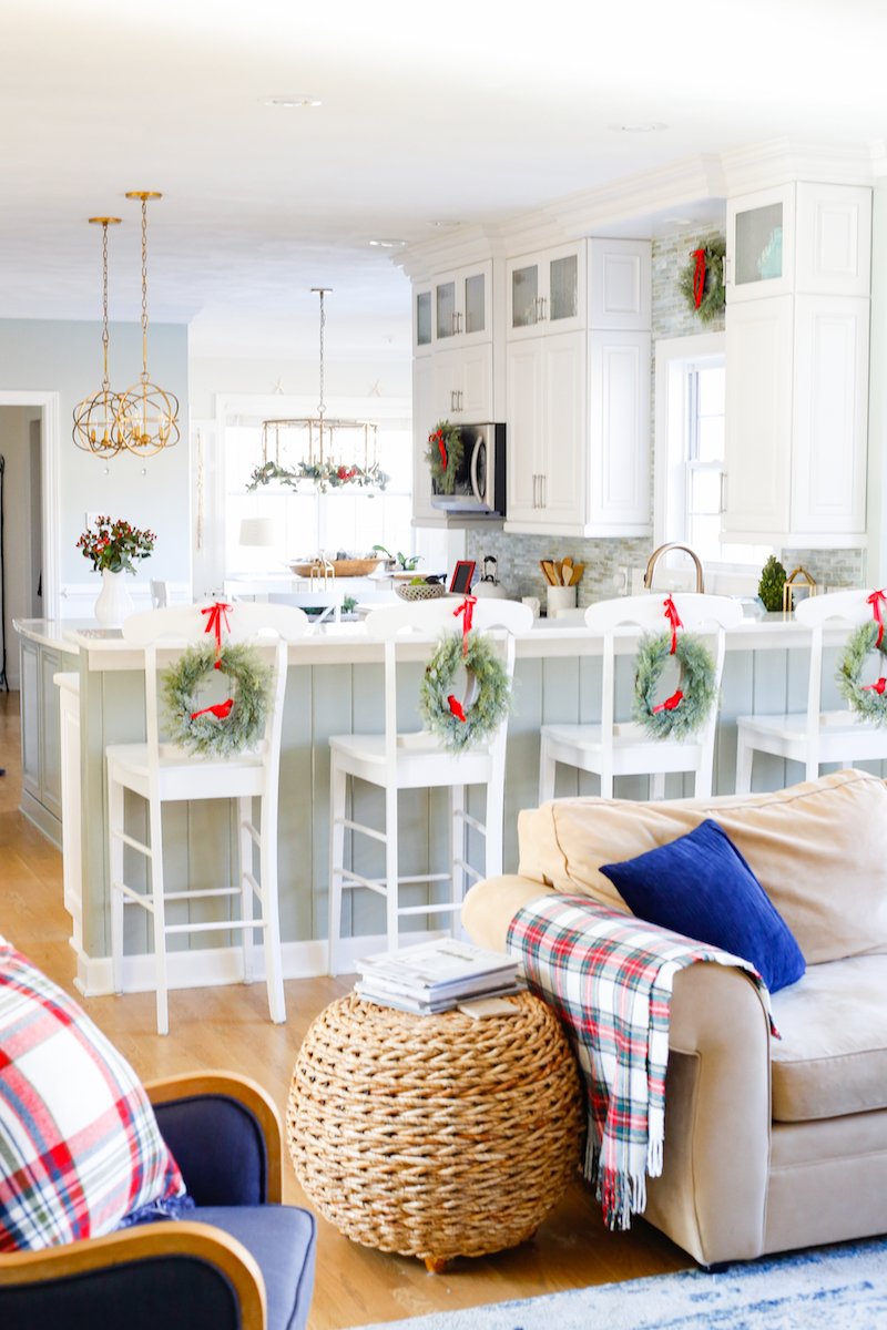 Christmas Kitchen Stools