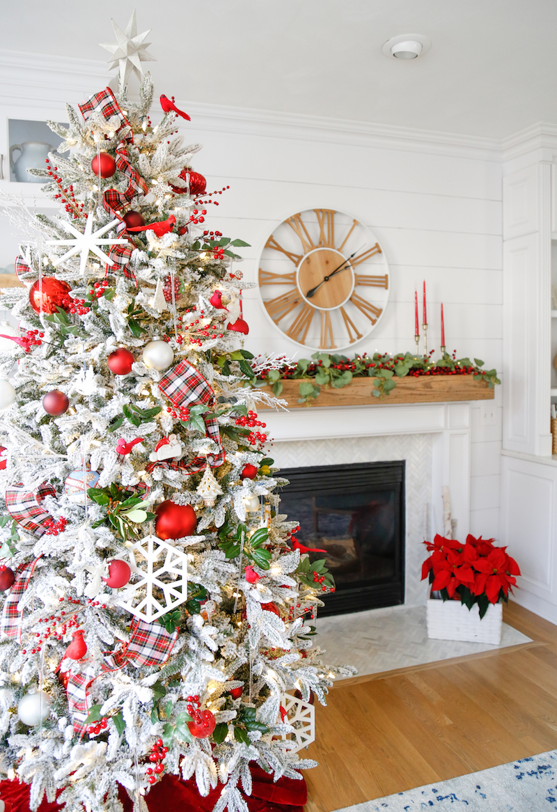 Red and White Plaid Christmas