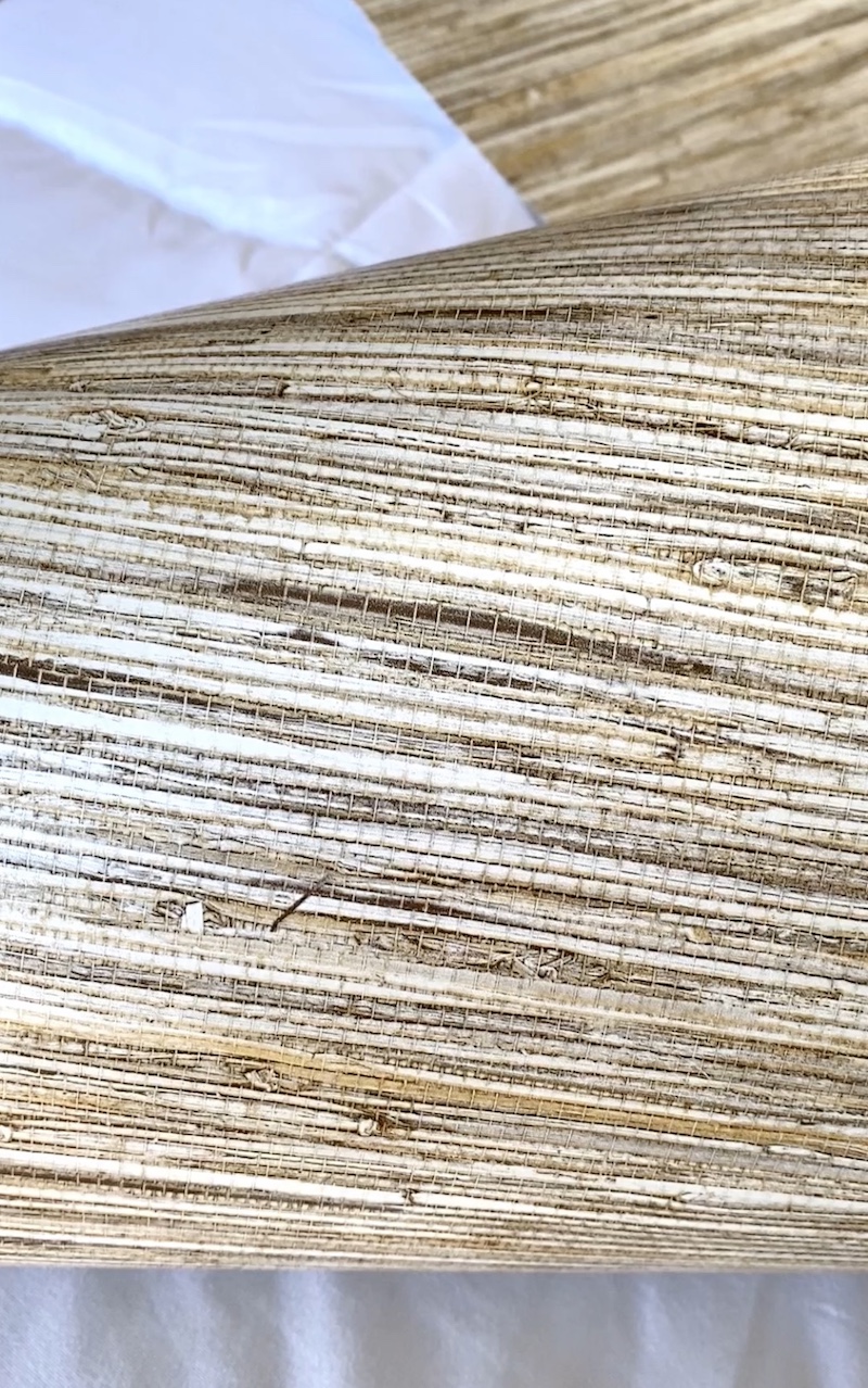 Grasscloth Peel and Stick Wallpaper