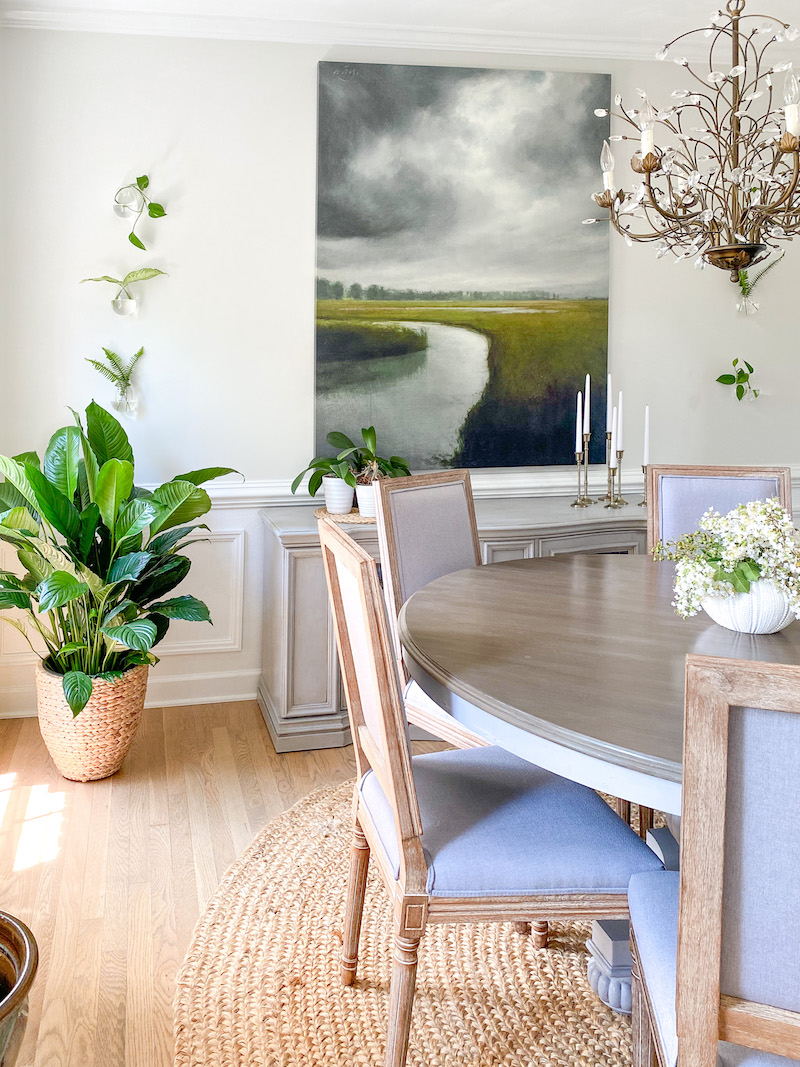 Summer Coastal Dining Room