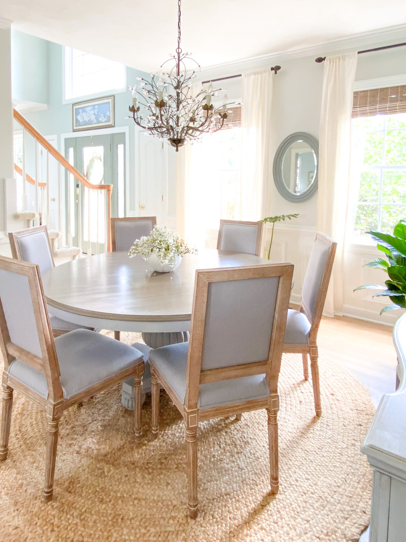 Summer Coastal Dining Room