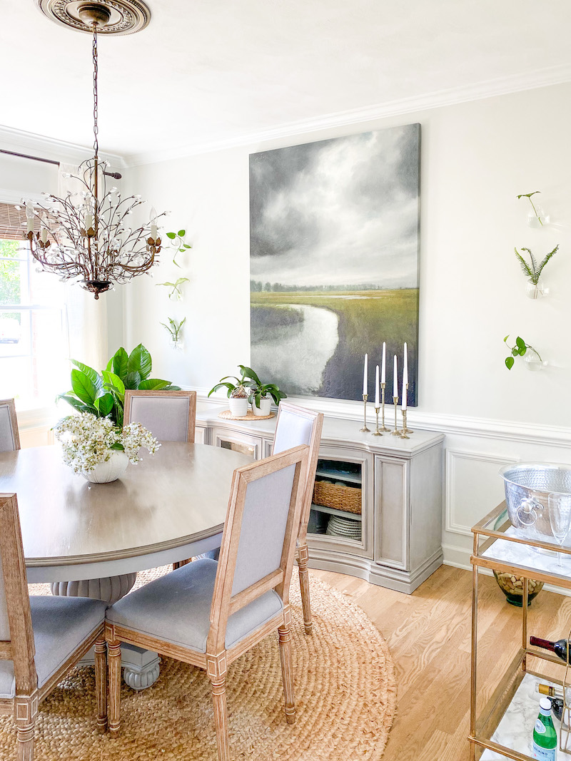 Summer Coastal Dining Room