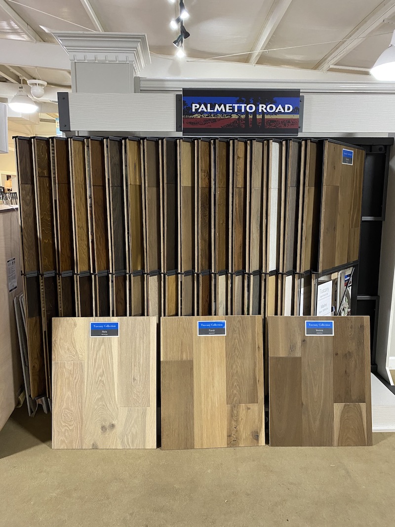 Palmetto Road Flooring Sample Boards