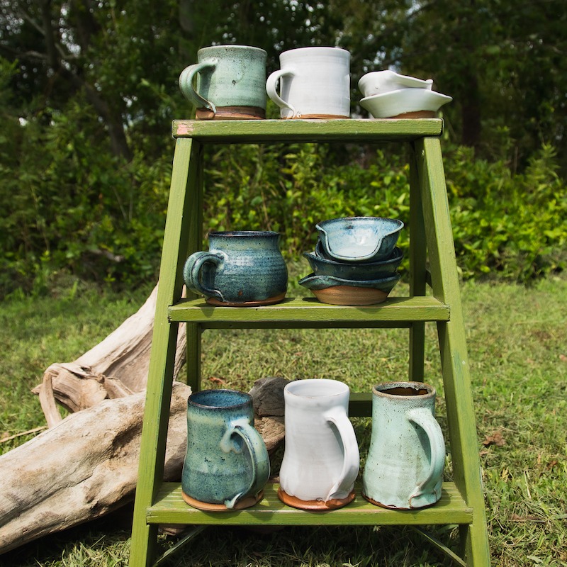 Michael Middleton Ceramics - mugs and spoon rests